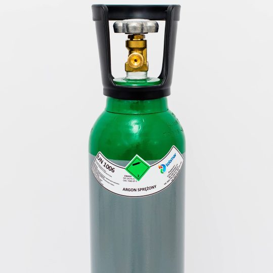 NOWA PEŁNA  BUTLA GAZOWA  ARGON 8l 150 bar
