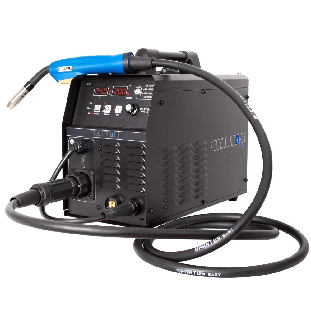 Migomat inwertorowy spawarka SPARTUS MIG / MAG / MMA / TIG 3W1 ZESTAW - obrazek 4