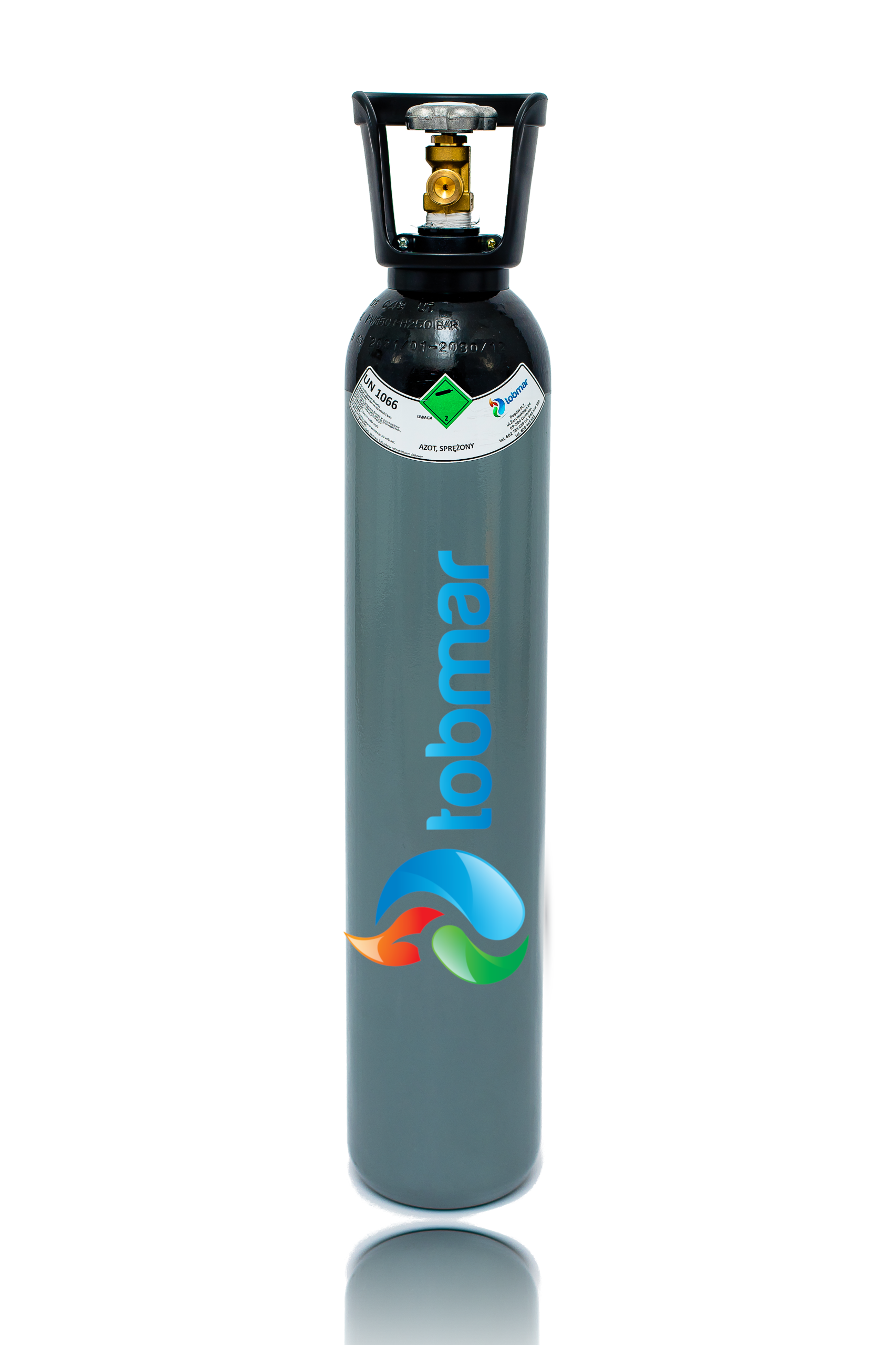 NOWA butla gazowa HYDROGEN (AZOT + WODÓR) 8L/150 BAR