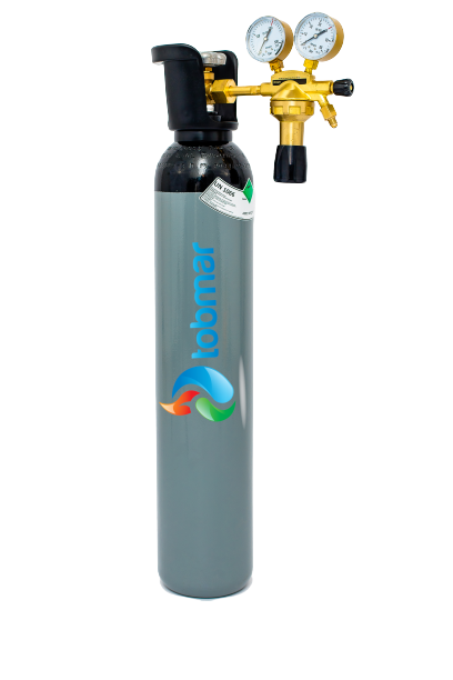 NOWA butla gazowa HYDROGEN (AZOT + WODÓR) 8L/150 BAR - obrazek 2