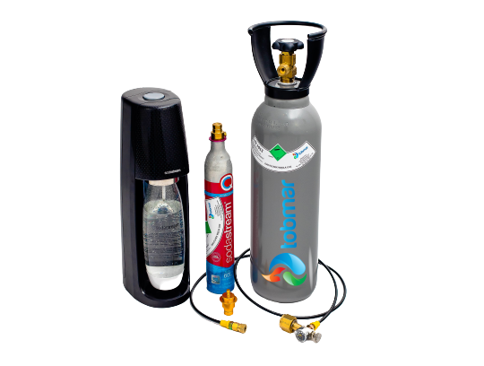 Zestaw Butla 5L  3,7 kg CO2 + Adapter/Przewód  SODA